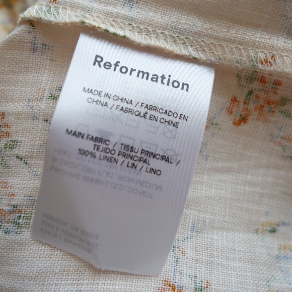 Reformation Neena Linen Dress - Julius - Picture 10 of 13